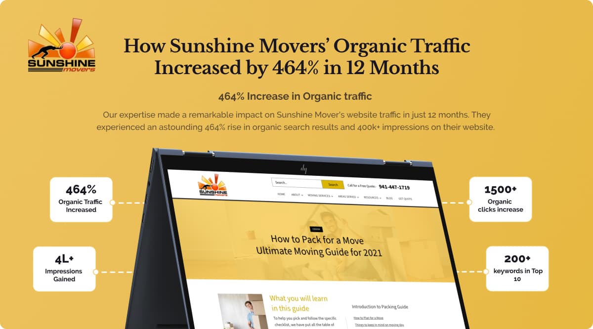 Sunshine Movers campaign visual